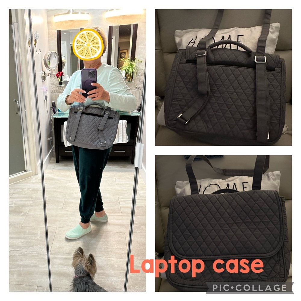 Laptop crossbody case.